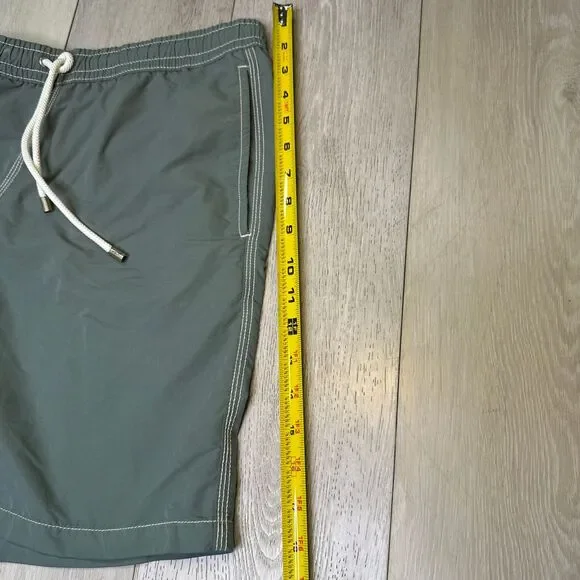 Hartford men's classic swim trunks‎ green bathing suit size medium